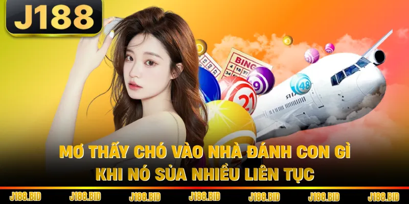 Mơ thấy chó vào nhà đánh con gì khi nó sủa nhiều liên tục